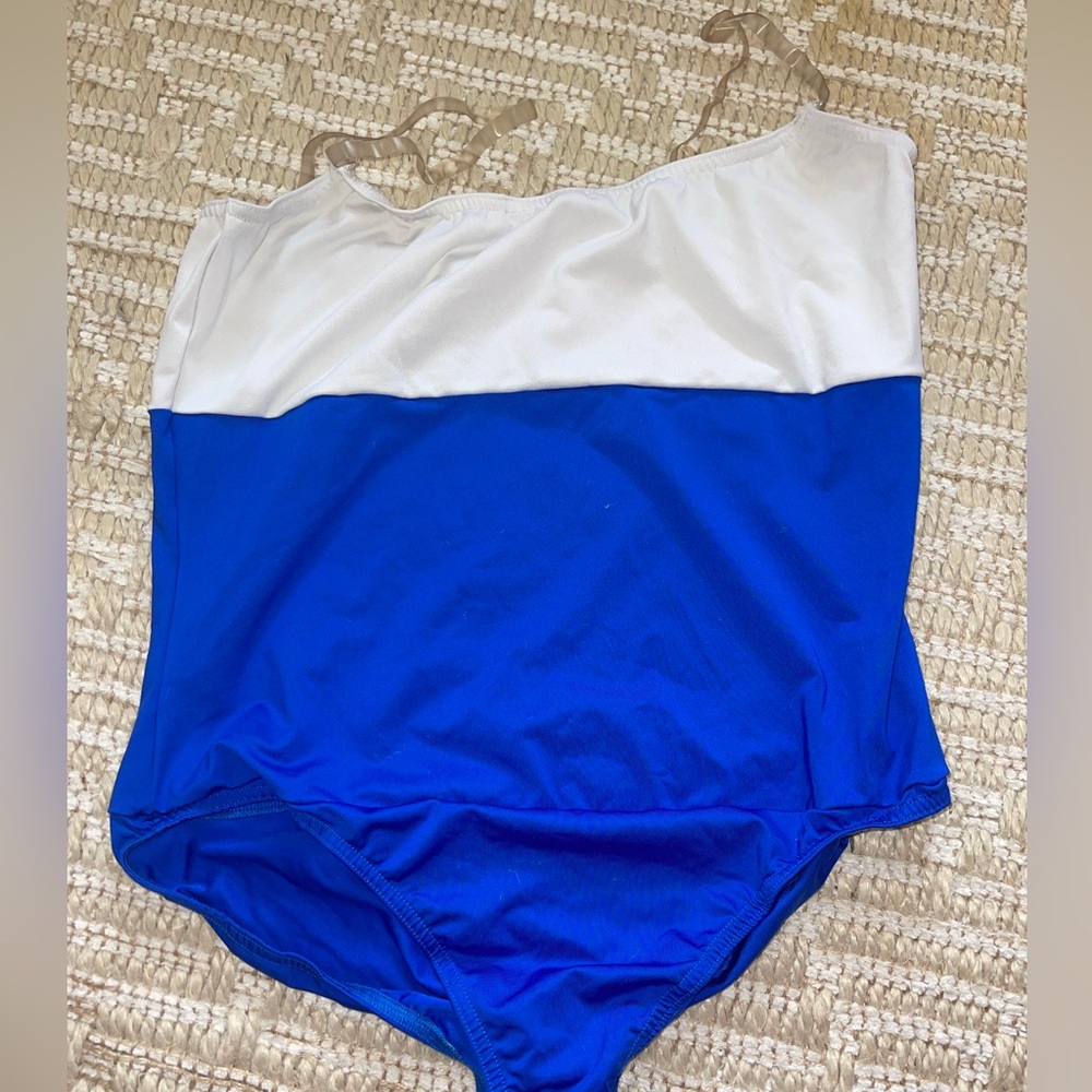 Cheerleading crossover bodysuit!